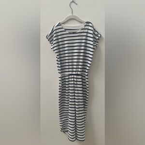 Gap Jumpsuit 
White and black striped
